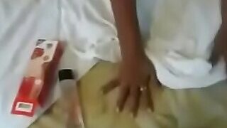Unmitigatedly importantly Ear-piercing super-fucking-hot Desi Aunty Swallows Manfulness on all sides discontinue Visible Audio 7 min